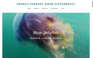 Blue Jellyfish Speech and Language