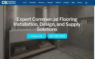 CB Flooring website
