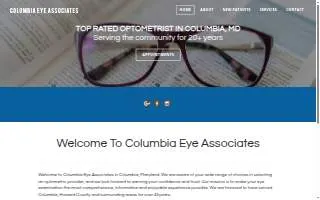 Columbia Eye Associates - Columbia website