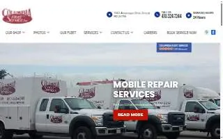 Columbia Fleet Service website