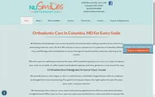 NuSmiles Orthodontics: Dr. Eric Wu website