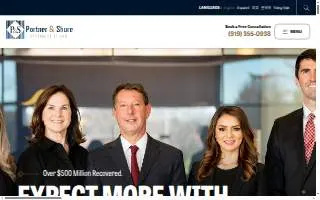 Portner & Shure, P.A of Columbia website