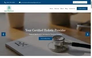 Proactive wellness NP - Nurse Practitioner website