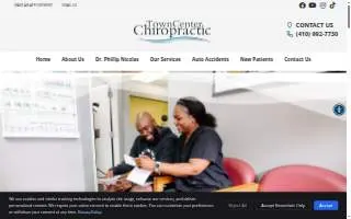 Town Center Chiropractic - Columbia, MD website