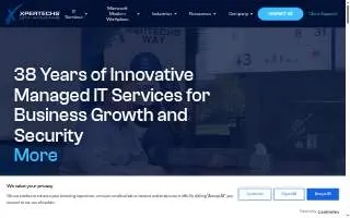 XPERTECHS - Managed IT Services & IT Support of Columbia website