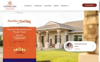 Autumn Lake Healthcare at Waugh Chapel website