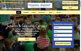 Creative Garden Nursery School website