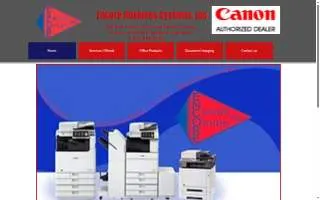 Encore Copiers website