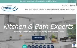 Kitchens & Baths by Cardigan website
