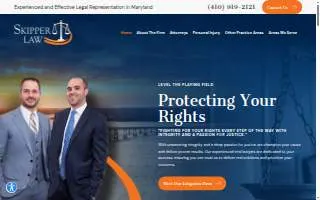 Skipper Law, LLC of Crofton website
