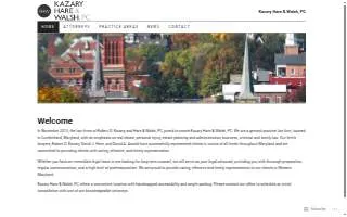 Hare, David J - Kazary & Hare, PC website