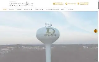 Damascus Dermatology & Skin Surgery Center website