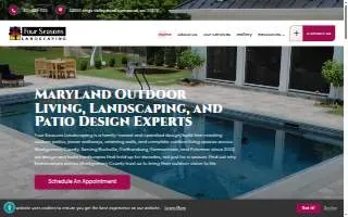 Four Seasons Landscaping website