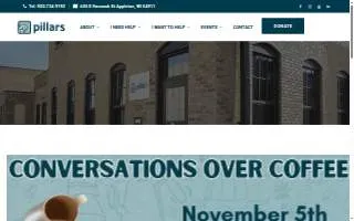 Pillars Construction website