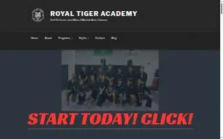 Royal Tiger Academy MMA Self Defense Martial arts of Damascus website