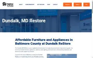 Habitat For Humanity Dundalk ReStore website