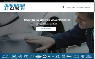 Ourisman Collision Center of Baltimore website