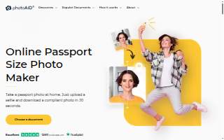Passport photos by PhotoAiD
