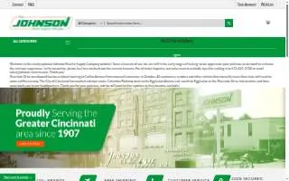 Johnson Electric Company, Inc. of East Riverdale website
