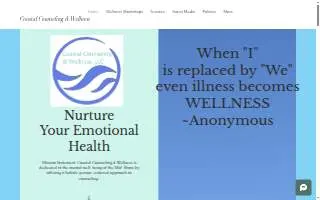 Coastal Counseling & Wellness, LLC website