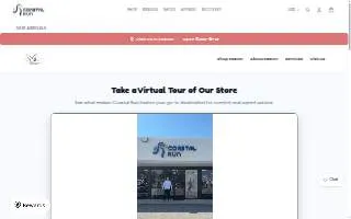 Coastal Run Easton website