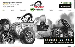 Mid-Atlantic Tire Pros Auto Repair & Hybrid Shop