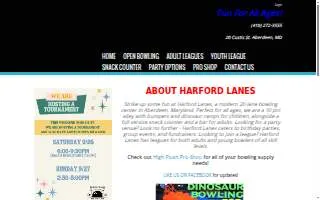 Harford Lanes website