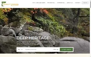 Streett Hopkins Real Estate website