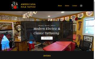 Americana Folk Tattoo