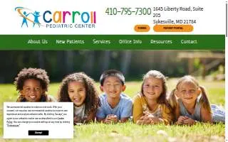 Carroll Pediatric Center website