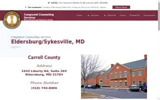 Congruent Counseling Services website