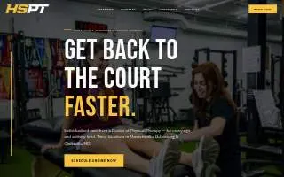 Herlong Sports Physical Therapy - Eldersburg website