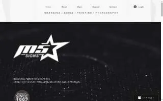 M5 Signs website