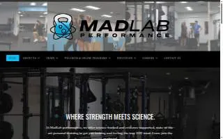 MadLab Performance LLC website