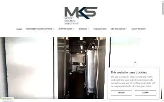 Rental Solutions and Events website