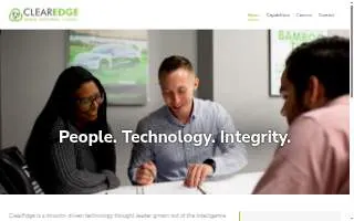 ClearEdge IT Solutions website
