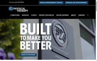 FX Physical Therapy - Elkridge website