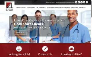 Level One Personnel of Elkridge website