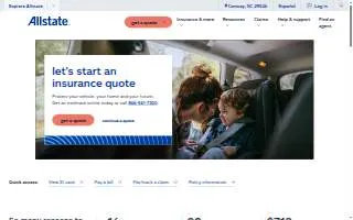 Tonya Semones: Allstate Insurance website