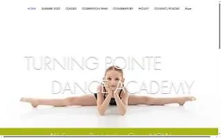 Turning Pointe Dance Academy of Elkridge website