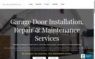 Bay Area Overhead Door website