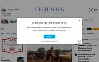 Cecil County Print Co. website