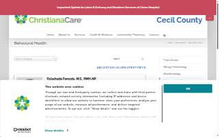 Christianaca Care Behavioral Health at Elkton
