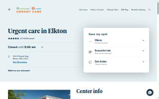 ChristianaCare-GoHealth Urgent Care of Elkton