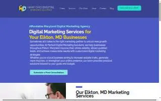 Harford Digital Marketing Solutions of Elkton website