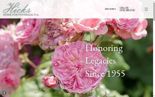 Hicks Home For Funerals, P.A.