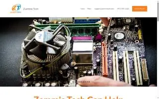 Zammis Tech website