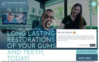 Columbia Center For Implants & Periodontics of Ellicott City website