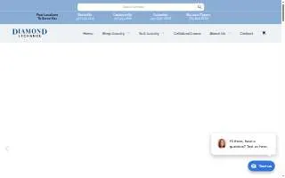 Diamond Exchange USA of Ellicott City website