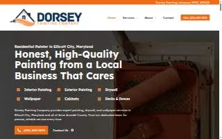 Dorsey Painting Company website